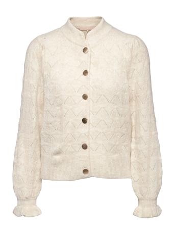Ibbiekb Cardigan Cream Karen By Simonsen