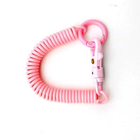 2 stk plastik telefon fjeder elastisk reb 3 3