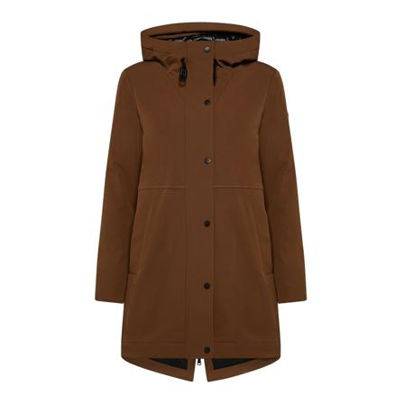Peuterey, Smooth minimal, sophisticated Parka Brązowy, Kobieta, Rozmiar: S