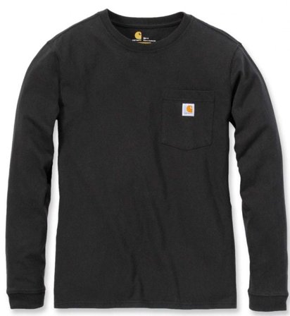 Carhartt Workwear Carhartt W's Workwear Pocket L/S T-Shirt Black