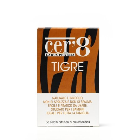 Cer'8 Tigre Cuscinetto Adesivo 36 Pezzi