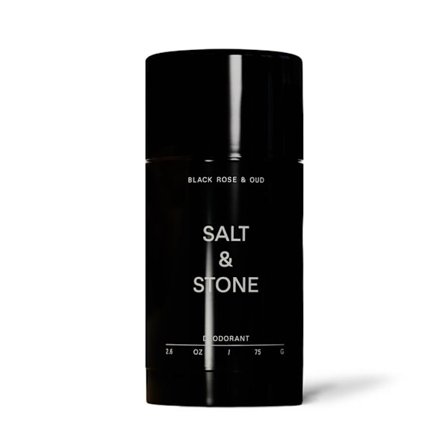 Salt # Stone Unisex Svart Oud Extra_Strength Aluminiumfri Deodorant #