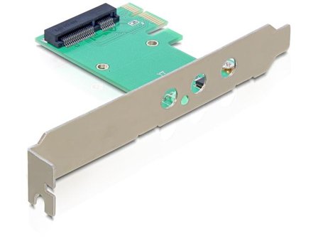 Delock Mini PCI Express > PCI Express x1 + 3 RP-SMA Ports - Stigekort