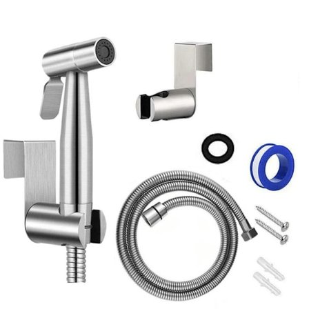 Toiletshower-sæt Termostatisk brusebadsblander med håndbruser til