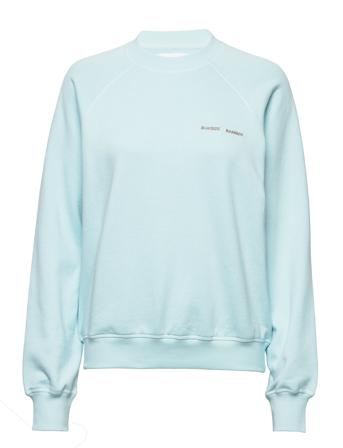 Gitta Crew Neck 10902 Sweatshirt Trøje Blå Samsøe Samsøe