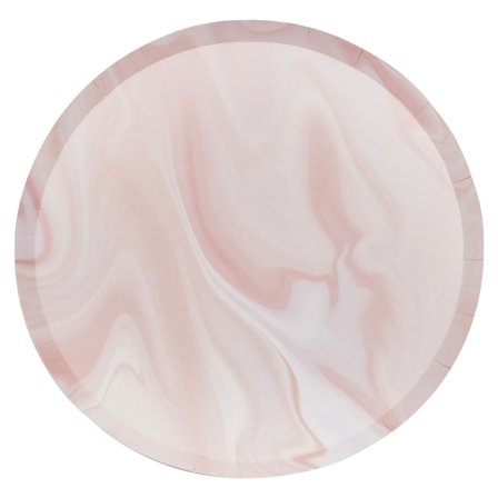Papptallerkener Pink Party