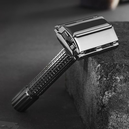 Rasoir sécurité noir pour hommes - Rasoirs de sécurité