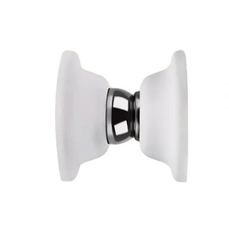 Magnetisk dörrstopp för husbil, självhäftande, skruvmontering, antikollisions-, ljudreducerande, husbilar, släpvagnar, båtar, dörrhållare, vit Whit...