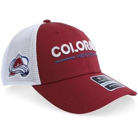 Fanatics - Rojo trucker Gorra - Colorado Avalanche Auth Pro A Mesh Dark Garnet/White Trucker @ Hatstore