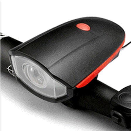 Ljusstark Cykellampa med Ringklocka