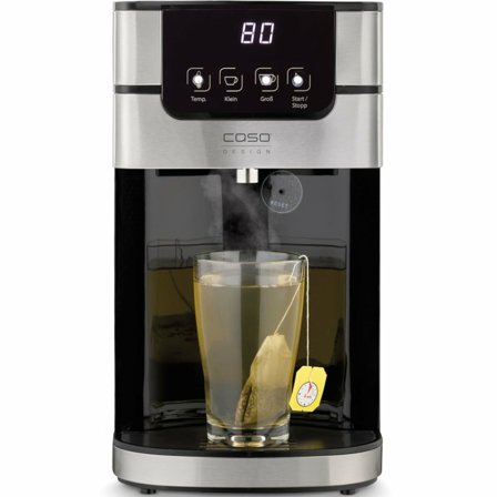 Caso Perfect Cup 1000 Pro varmtvandsdispenser - Sølv og sort | KitchenOne