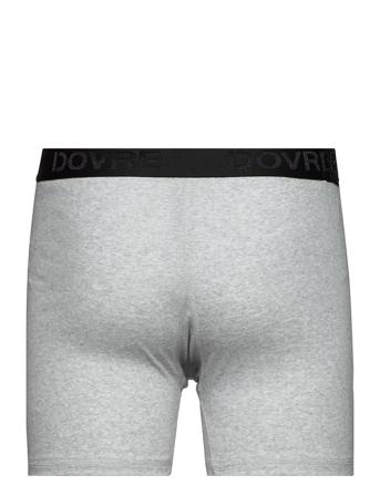 Benklæde M/Kort Ben Og Gylp Boksershorts Grå Dovre*Betinget Tilbud