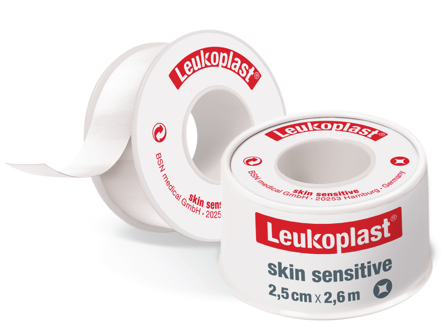 Leukoplast Skin Sensitive Tape, 2.5 cm x 2.6 m, 1 stk.
