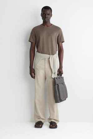 COS Men's Transit Messenger Bag in Grey