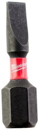 Milwaukee SHOCKWAVE Impact Duty SL Bits 2-pak 0,6x4,5x25 mm, Maskintilbehør & forbrugsvarer
