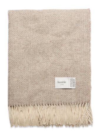 humble LIVING Humble Living Wool Blanket - Beige - 140X180CM