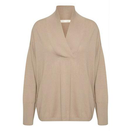 Inwear - Stickade Tröjor & Koftor - Beige - Dam - Storlek: S, Dam, Storlek: S