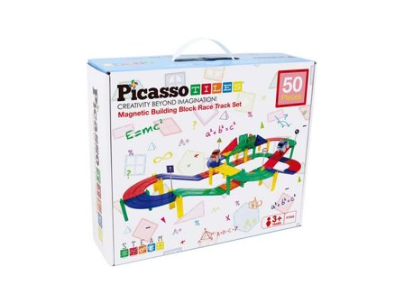 PICASSOTILES Picasso magnetset bilbana 50 delar - Lyreco - Skola och förskola - Lekmaterial - Bygglek, konstruktion och mosaik