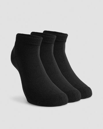 ICANIWILL - Ankle Socks 3-pack Black Träningskläder från ICIW