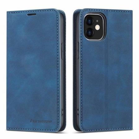 Iphone 12 - Plånboksfodral Forwenw Blå