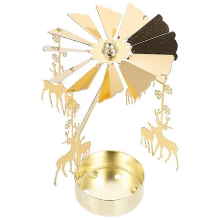 1 st Ljusstake med Roterande Elg Roterande Ljusstake