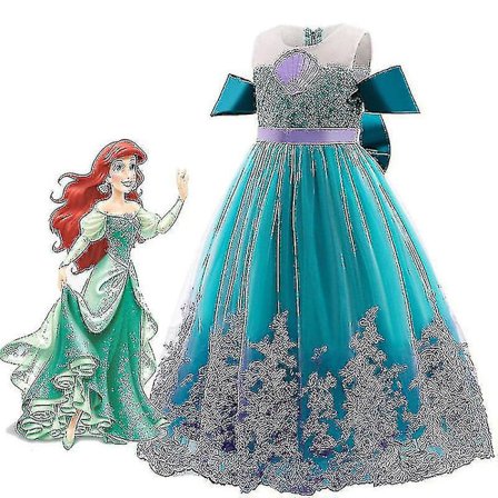 Kostume til Piger - Lille Havfrue Ariel Cosplay Kostume til Karneval