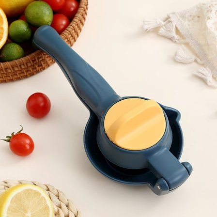 Citron Lime Squeezer Håndsaftpresser BLÅ