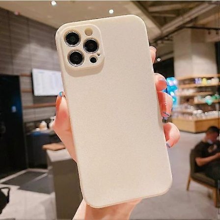 Kompatibel med Apple 15 telefonfodral iPhone16 frostad 14/13pro heltäckande 2max anti-fall rocksand skyddande hårt iPhone16 plus Vit 5 5-Glad