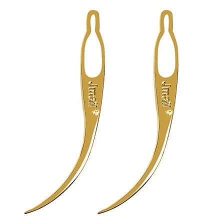 2 stk. Dreadlocks Værktøj Nål Hæklet Hårextensions Parykfremstilling 3 tommer