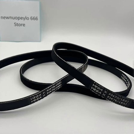 1 stk VEGA V-reim PJ470 185J 5 ribber Gummi Hageklipperreim VEGA185J/PJ470 Tredemøllebelte De fleste treningsutstyr