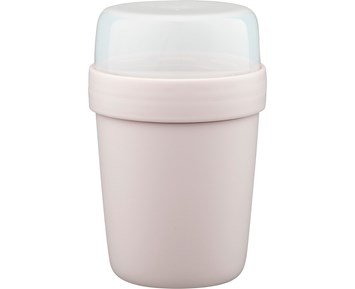 Nordiska Plast Yoghurtbägare Beige - Yoghurtbägare med separat utrymme i locket