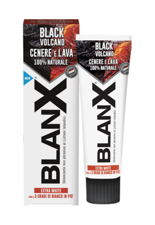 Blanx Black Volcano Dentifricio Sbiancante 75ml