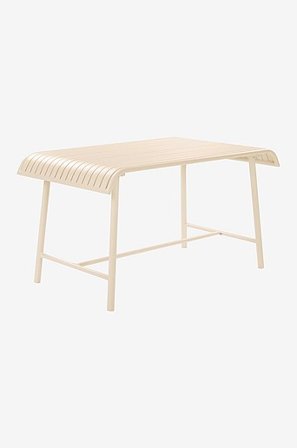 Jotex - Esstisch Im Freien Nutzbar Ecru - NERJA - Kaufe Gartentische bei Jotex