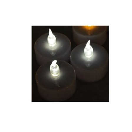 Teekuumakynttilät, LED-kynttilät, liekittömät teekuumakynttilät, realistiset paristokäyttöiset keinokynttilät lämpimällä keltaisella/valkoisella 