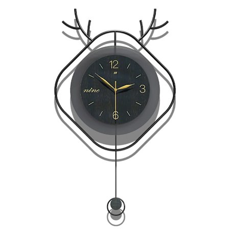 Moderne let luksus vægur, dekorativ vægur, dekorativt ur