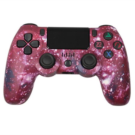 Langaton ohjain PS4/Pro/PS3/Slim/PC/Steam-laitteille, Bluetooth-ohjain, joystick, tukee 6-akselia, värinää, kosketusklikkausta