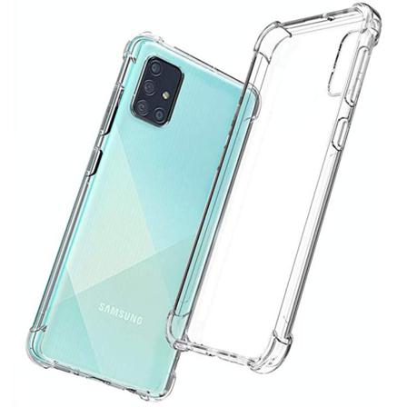 Samsung Galaxy A51 - Stilrent Silikonskal Transparent/genomskinlig