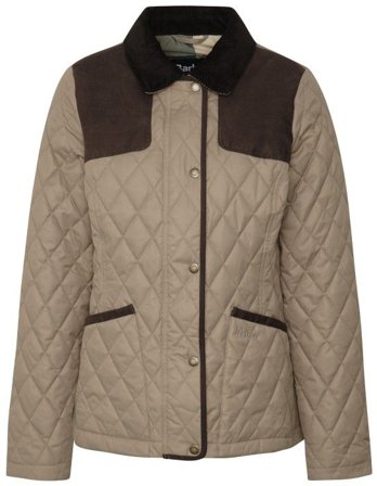 Barbour W's Keeper Wear Quilt Brown