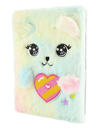 Notebook Fluffy Love Cat A5 Patterned Robetoy