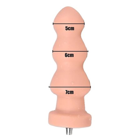 Sexmaskins Tillbehör, Kompatibilitet med Vac-u-Lock, Vaginal och Anal Stimulering, FS-34