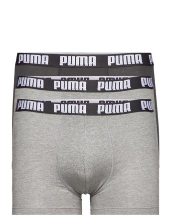 Puma Men Everyday Boxer 3P Bokserit Harmaa PUMA