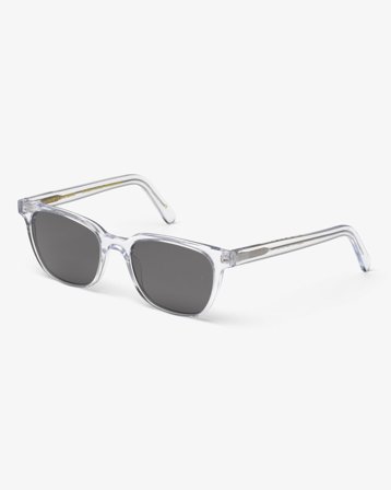 Sunglass 14 - Crystal Clear - Black - One Size