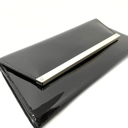 Jimmy Choo Pre-owned, Pre-owned Leather Wallets Zwart, Dames, Maat:ONE Size