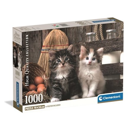 Puslespil 1000 Pcs CB High Quality Collection Lovely Kittens