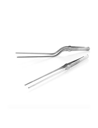Plate it Tweezers Set 2 Plate-It - Silver - ONE SIZE