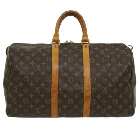 Louis Vuitton Vintage Pre-owned Weekend Väska brun, unisex Vintage Väskor, unisex, Storlek: ONE SIZE