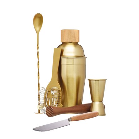 Kitchen craft Cocktail- ja drinkkisetti, 6 osaa