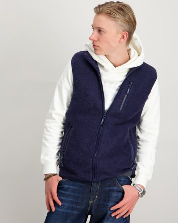 RYVLS Pile Vest Niebieski Kamizelki Chłopiec - Kids Brand Store