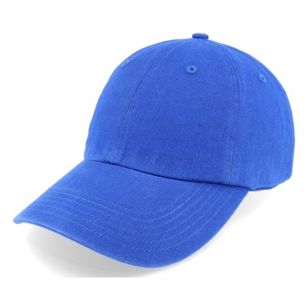 Richardson - Ble unconstructed Czapka Z Daszkiem - R55 Solid Royal Dad Cap @ Hatstore
