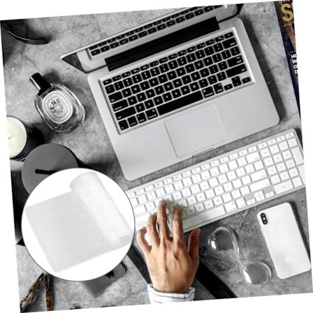 3 stk. Tastaturbeskytter Laptop Tastaturtrekk Tastaturbrett Utløp Datamaskintastatur USB-tastatur